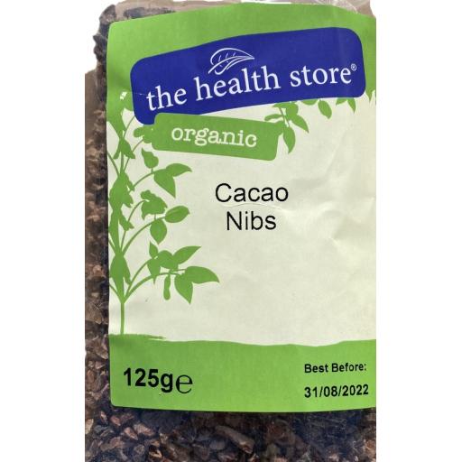 Organic Cacao Nibs - 125G