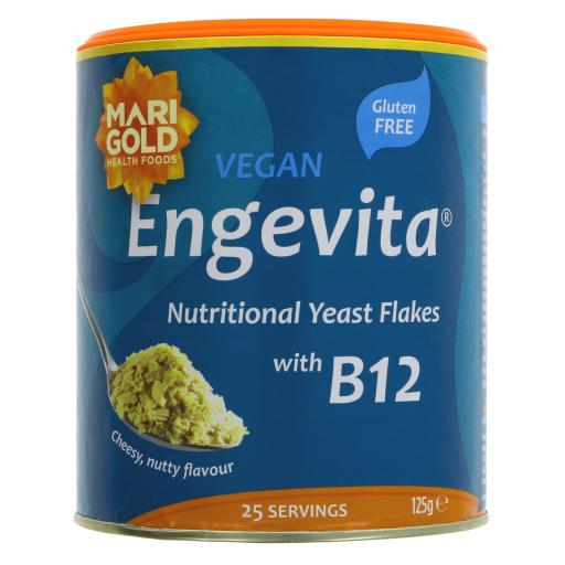 Engevita Yeast Flakes with B12 - 125G