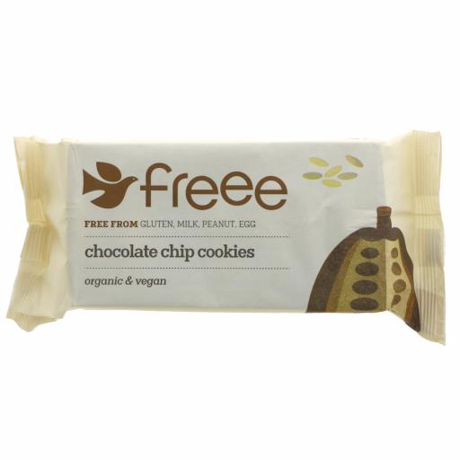 Organic Gluten Free Choc Chip Cookies - 180G
