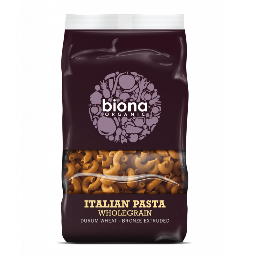 Organic Italian Pasta Macaroni Wholegrain - 250G